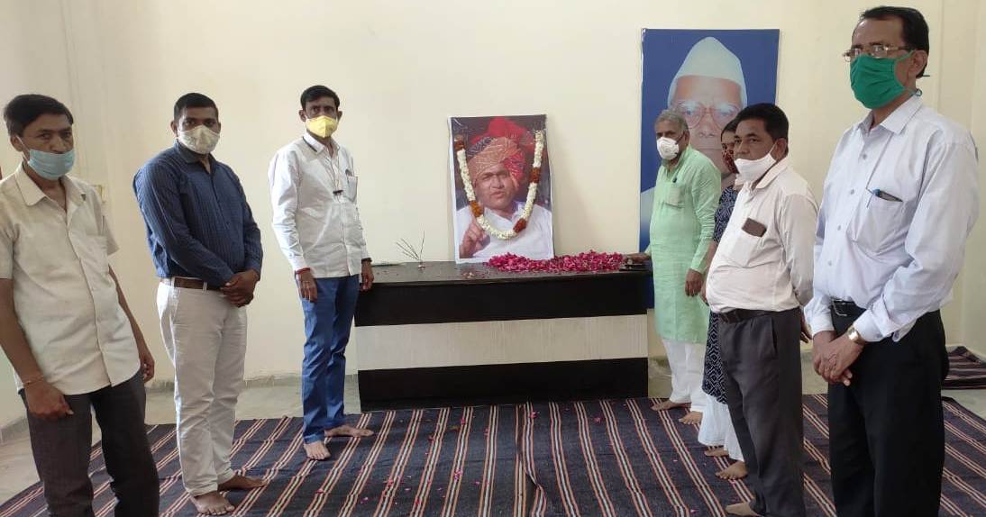 चौमूं में कांग्रेस कार्यकर्ताओं ने मनाई राजेश पायलट की पुण्यतिथि