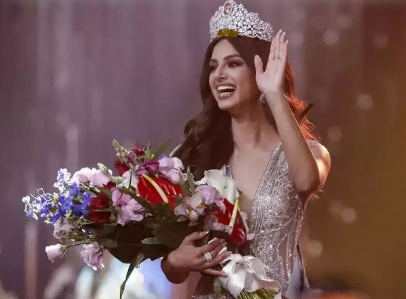 Miss Universe 2021 के नाम का ऐलान होते ही निकल पड़े हरनाज संधू के आंसू