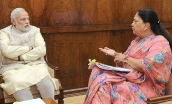 PM मोदी से वसुंधरा राजे की दिल्ली में मुलाकात : अचानक वरिष्ठ नेताओं से मुलाकात पर गर्माई राजनीति