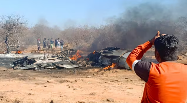 हादसों से दहला आसमान, राजस्थान में 1और MP में क्रैश हुए 2 लड़ाकू विमान
