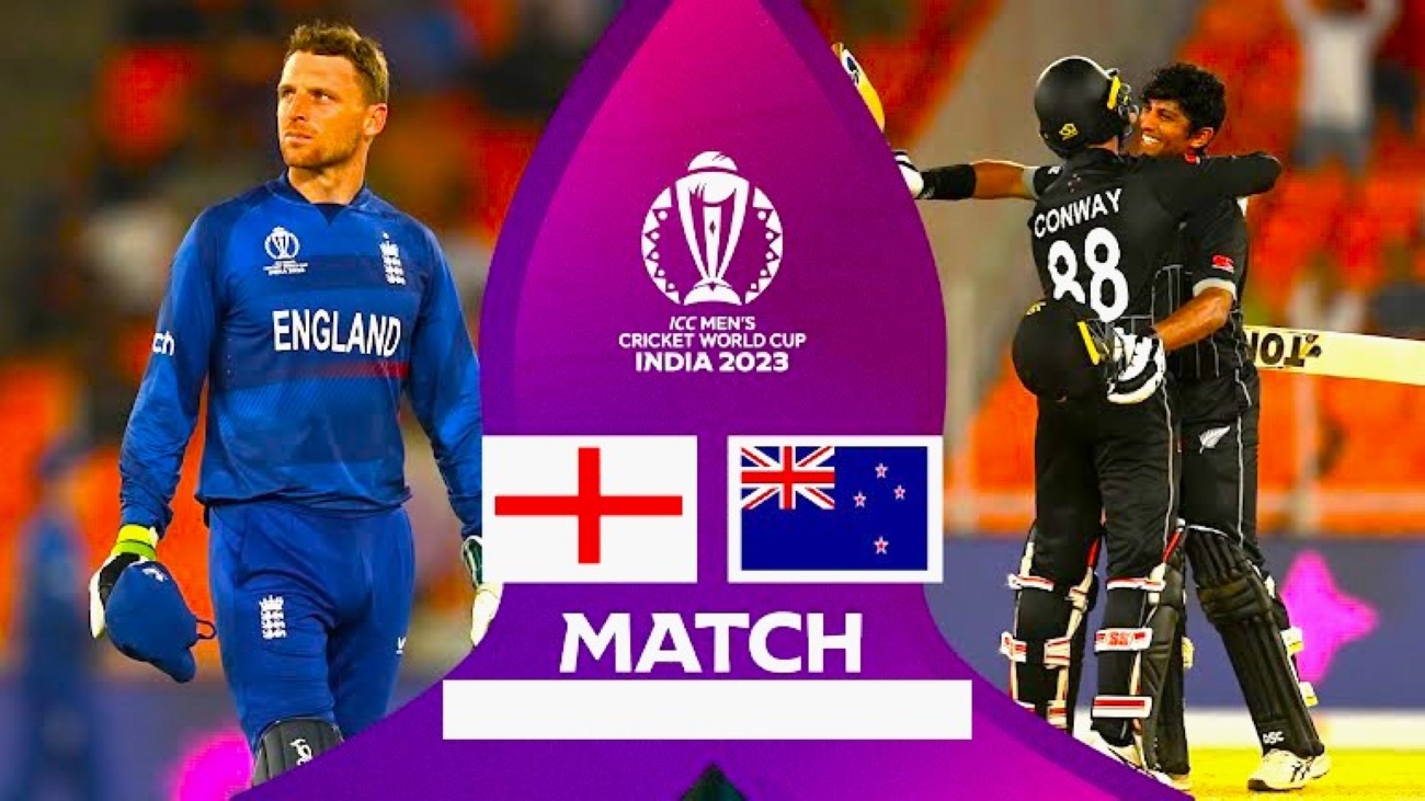 World Cup 2023 – वर्ल्ड चैंपियन इंग्लैंड से न्यूजीलैंड ने लिया बदला, कॉन्वे-रचिन के तूफान में उड़ा वर्ल्ड चैंपियन इंग्लैंड, न्यूजीलैंड ने 9 विकेट से जीता मैच